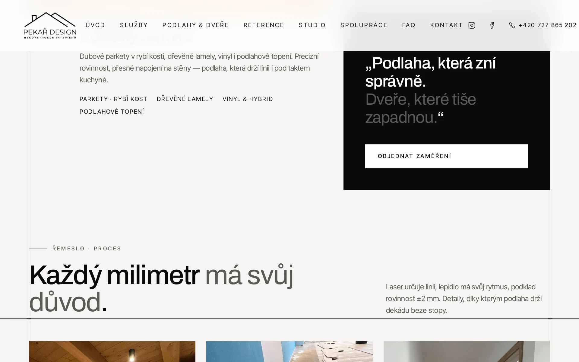 Pekař Design: Proces a kvalita podlah